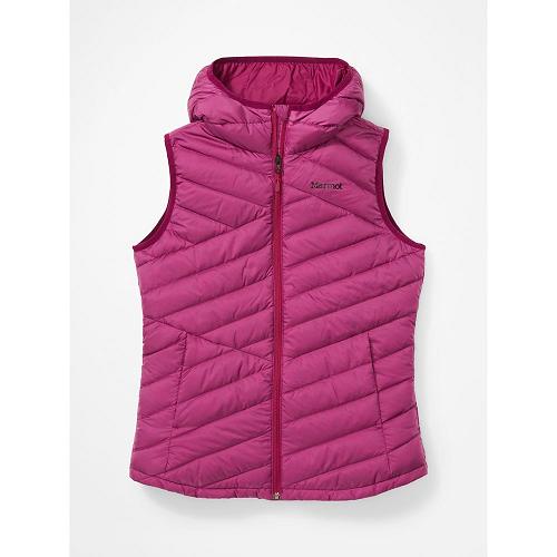 Marmot Highlander Jackets - Womens Vest Red CA1890247 Canada